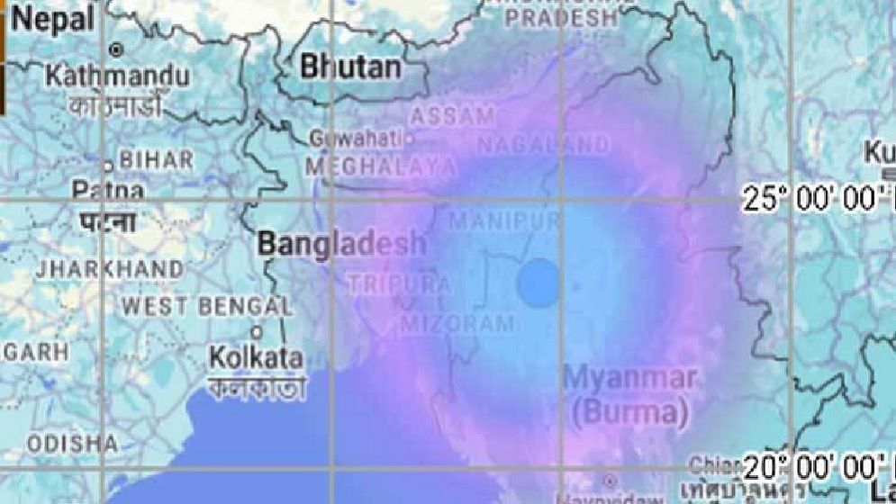 মিয়ানমারে আঘাত হেনেছে দুটি ভূকম্পন, আর ভারতে একটি