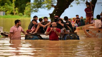 বৃষ্টি কমায় বন্যা পরিস্থিতির উন্নতি