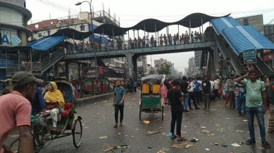 ৪ ঘণ্টা পর প্রগতি সরণি ছাড়ল শিক্ষার্থীরা