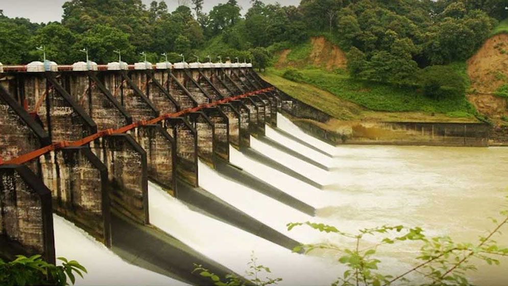 আবারও খুলে দেওয়া হলো কাপ্তাই বাঁধের ১৬ গেট