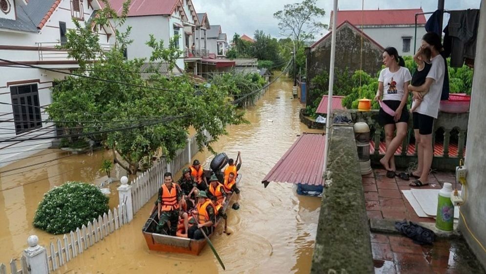 ঘূর্ণিঝড় ইয়াগির আঘাতে ভিয়েতনামে নিহত ১৭৯