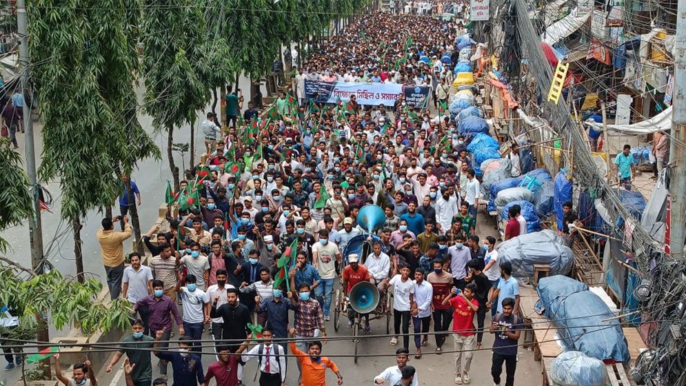 সব বিভাগীয় শহরে সমাবেশ কর্মসূচি, বিশাল শোডাউনের প্রস্তুতি ছাত্রশিবিরের