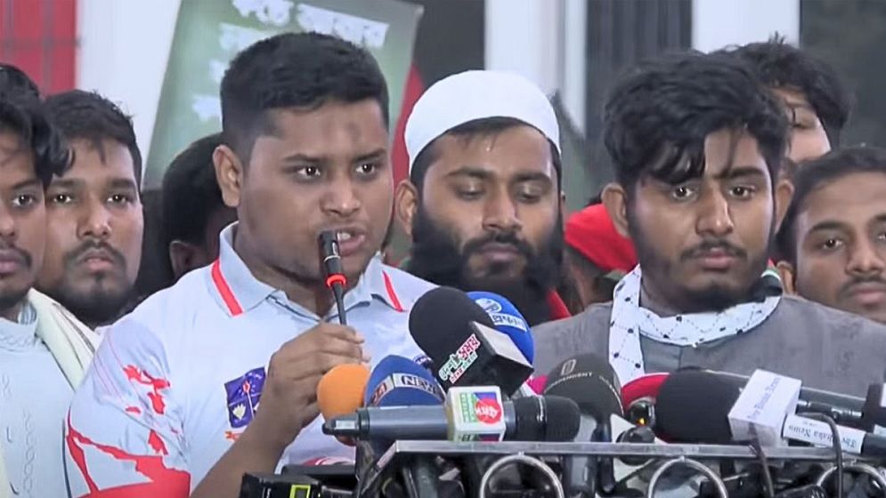 '১৫ জানুয়ারির মধ্যে সরকারকে ‘জুলাই আন্দোলনের ঘোষণাপত্র’ প্রকাশ করতে হবে'