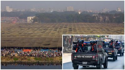 টঙ্গী ইজতেমা ময়দানে দু’পক্ষের সংঘর্ষ, বিজিবি মোতায়েন