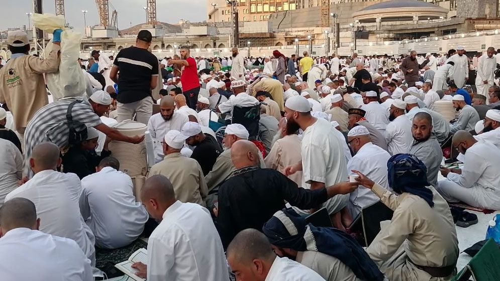 মক্কা নগরীর পবিত্র কাবা শরীফ