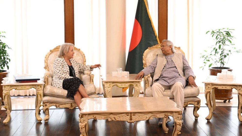 যুক্তরাজ্যের বাণিজ্য দূতকে নির্বাচনের সময় জানালেন ড. মুহাম্মদ ইউনূস