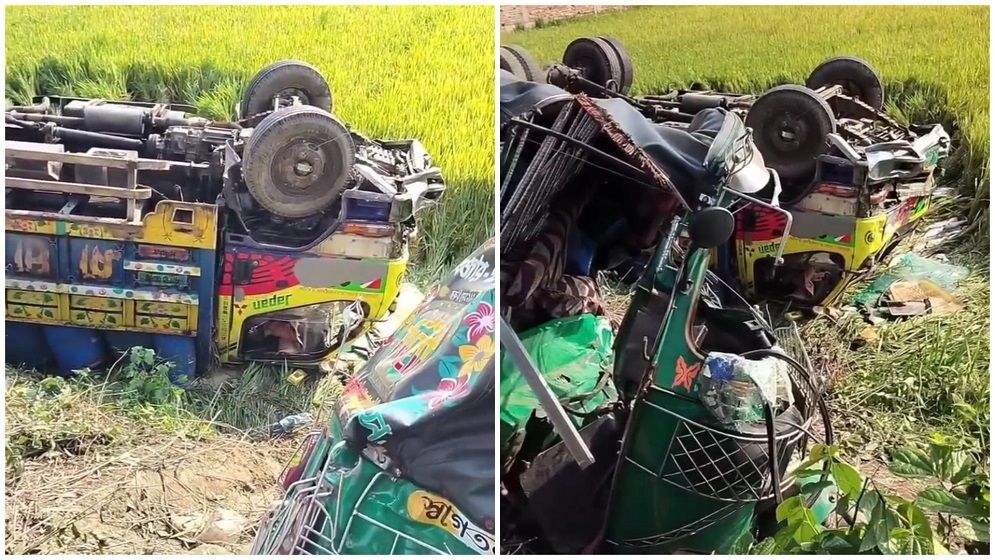 রামুতে ট্রাকের ধাক্কায় অটোরিকশা চালক নিহত