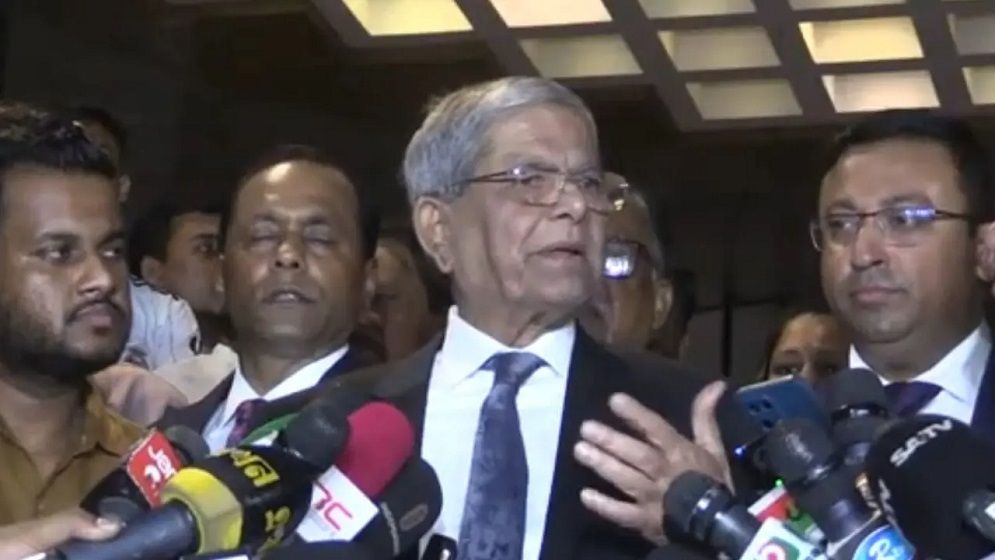 বাংলাদেশে শক্তিশালী ও গণতান্ত্রিক পরিবেশ দেখতে চায় চীন : মির্জা ফখরুল