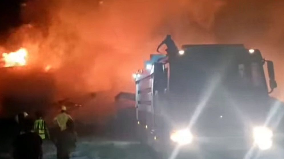 পটুয়াখালীর তাপ বিদ্যুৎকেন্দ্রে ভয়াবহ আগুন, বড় ধরনের ক্ষয়ক্ষতি