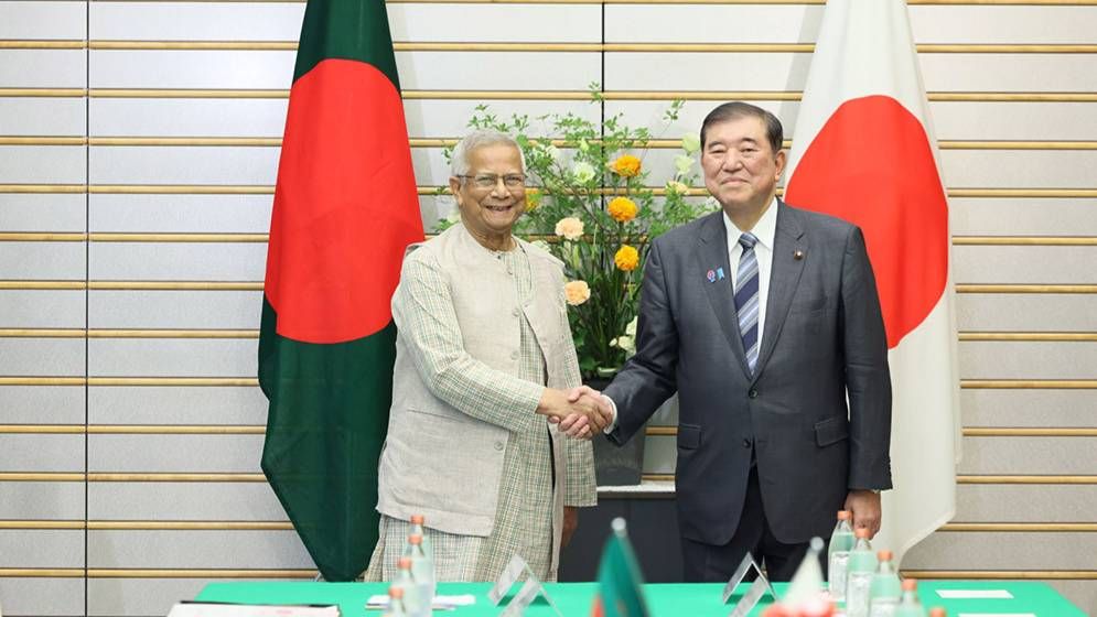 প্রধান উপদেষ্টা ও জাপানের প্রধানমন্ত্রীর বৈঠকে যেসব চুক্তি হলো