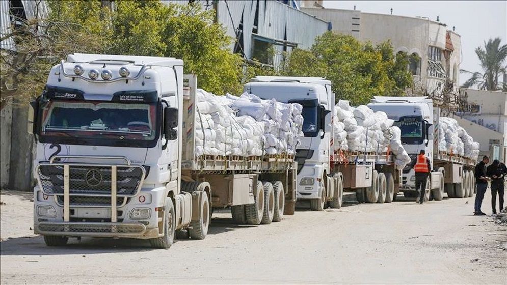তিন মাস পর গাজায় ত্রাণ প্রবেশ