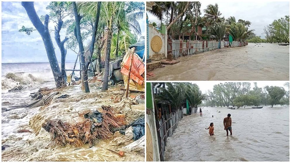 সামান্য বৃষ্টিতে মহেশখালীর নিম্নাঞ্চল প্লাবিত, পানিতে ডুবে নিহত ১