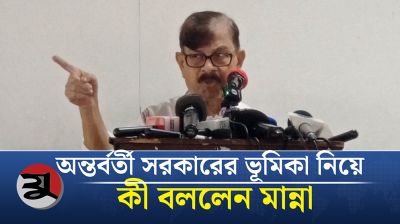আমি দেখি নাই সরকার এখন পর্যন্ত কোনো কাজ করেছে: মাহমুদুর রহমান মান্না