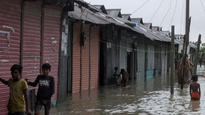 টানা বৃষ্টিতে তলিয়ে গেছে রামগতি-কমলনগরের ২০ গ্রাম