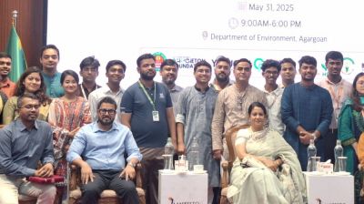 জলবায়ু পরিবর্তনের ঝুঁকি মোকাবিলায় তরুণদের কাজ করার আহবান সৈয়দা রিজোয়ানার