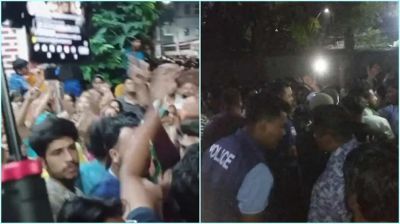 মধ্যরাতে নারায়ণগঞ্জে আইভীর বাসায় অভিযান, স্থানীয়দের প্রতিরোধে অবরুদ্ধ পুলিশ