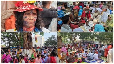 মহাস্থানগড়ে শাহ সুলতানের স্মরণে সাধু-সন্ন্যাসীর ভিড়