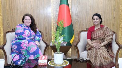 পরিবেশ উপদেষ্টার সাথে নরওয়ের স্টেট সেক্রেটারির বৈঠক