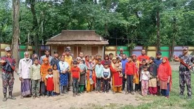 সিলেটের সীমান্ত এলাকা দিয়ে বাংলাদেশে ১৫৩ জনকে পুশইন বিএসএফের