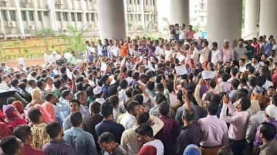 অধ্যাদেশ বাতিল না হওয়া পর্যন্ত আন্দোলন চালিয়ে যাবে সচিবালয়ের কর্মচারীরা