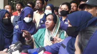 রাতভর নাটকীয়তার পর গ্রেপ্তার নারায়ণগঞ্জের সাবেক মেয়র আইভী