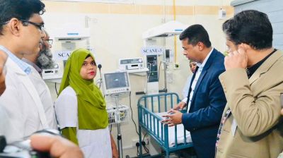 নবজাতকদের জন্য বিশেষায়িত ইউনিট চালু করলেন জেলা প্রশাসক জাহিদুল ইসলাম