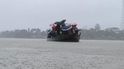 বৃষ্টি ও পাহাড়ি ঢলে সুনামগঞ্জে নদ-নদীর পানি বৃদ্ধি, তবে বন্যার আশঙ্কা নেই