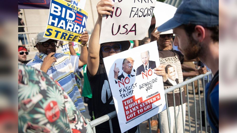 মে দিবসে যুক্তরাষ্ট্রজুড়ে ট্রাম্পবিরোধী বিক্ষোভ