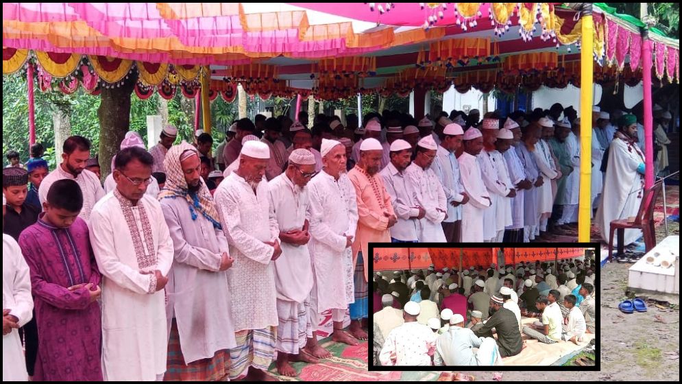 মাদারীপুরে ২৫ গ্রামের ৩০ হাজার মানুষ সৌদি আরবের সঙ্গে ঈদ উদযাপন