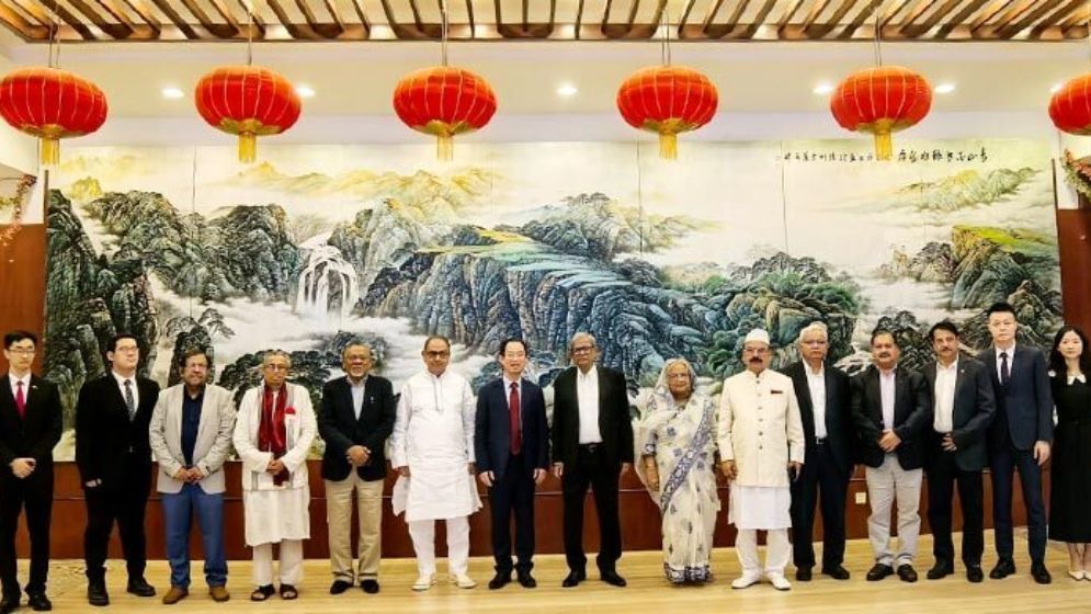 বিএনপির প্রতিনিধিদল চীনা দূতাবাসে