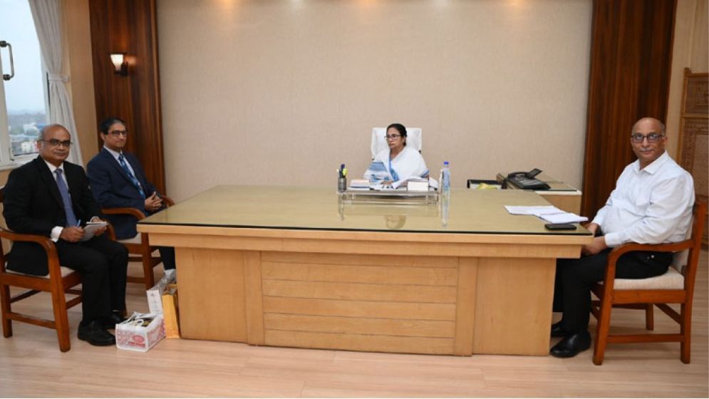 মমতা ব্যানার্জির বৈঠক বাংলাদেশের রাষ্ট্রদূতের সঙ্গে