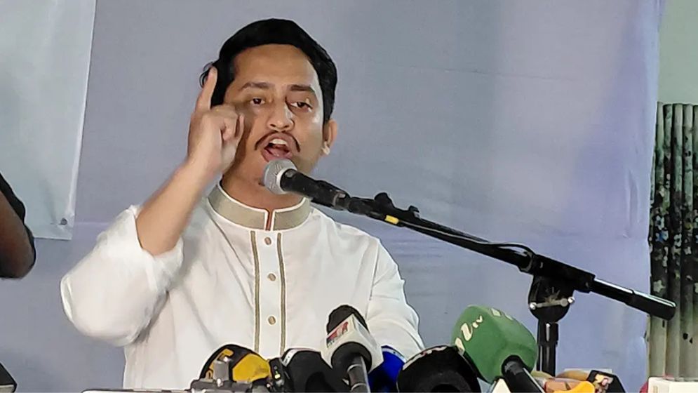 নির্বাচনের আগে  জুলাই সনদ ও  ঘোষণাপত্র পাবো : সারজিস আলম