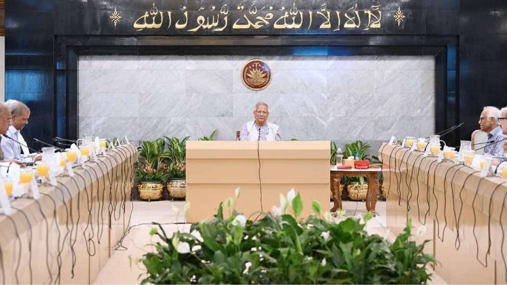 উপদেষ্টা পরিষদের বৈঠকে বাজেট অনুমোদন