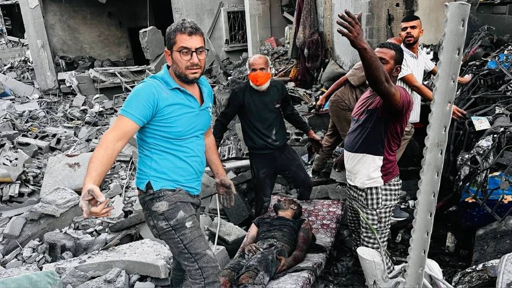 গাজায় ইসরাইয়েলি হামলায় নিহত ৬০ ফিলিস্তিনি