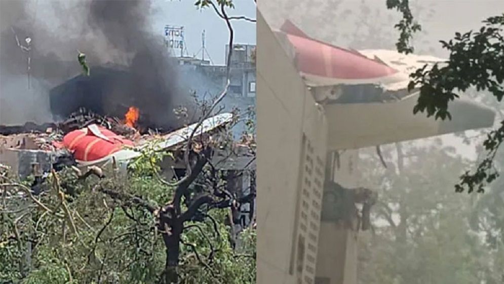 ভারতে বিমান দুর্ঘটনায় অন্তত ১৩৩ জন নিহত, মৃত্যুর সংখ্যা বাড়ার আশঙ্কা