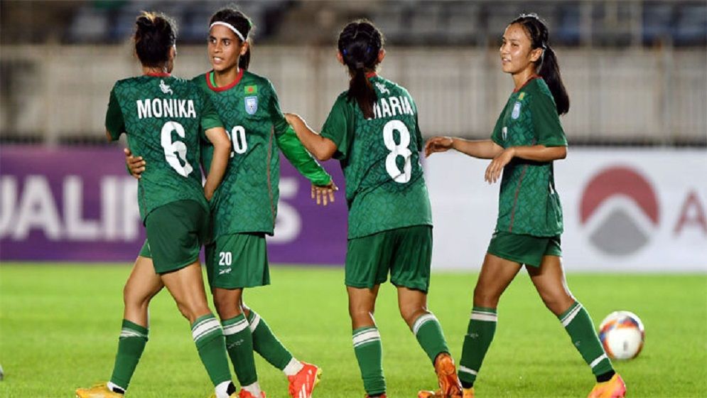 ৩৬ ধাপ এগিয়ে থাকা বাহরাইনকে ৭ গোলে হারাল বাংলাদেশ