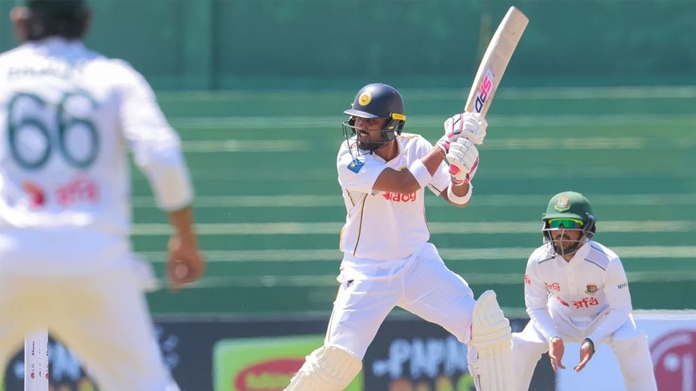 গল টেস্ট : চান্ডিমালকে ফেরালেন নাঈম