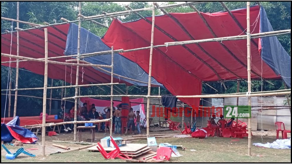 সাউন্ডবক্সে গান বাজানো নিয়ে ২ গ্রামবাসীর সংঘর্ষ, আহত ২৫