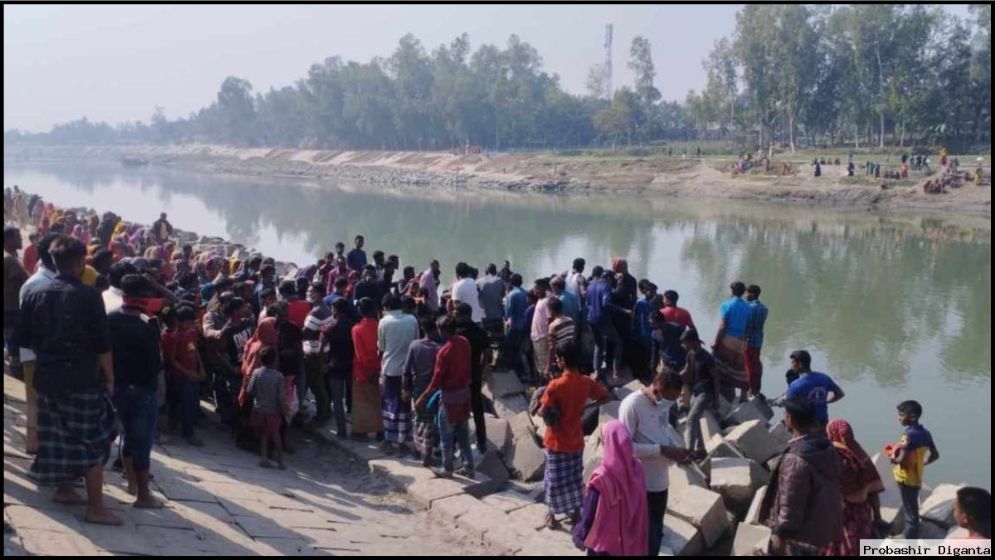 বগুড়ায় ফুলজোড় নদীতে নিখোঁজ গৃহবধূর লাশ উদ্ধার