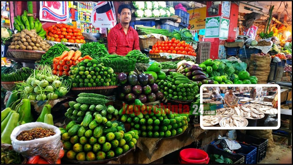 ময়মনসিংহে মুরগি-সবজির দাম কমলেও মাছের বাজারে উত্তাপ