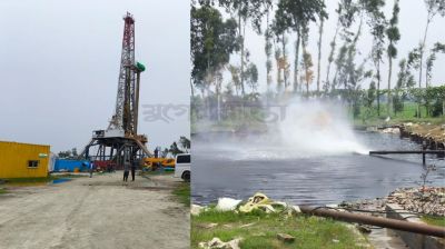 জামালপুরে মিলেছে গ্যাসের সন্ধান, বের হচ্ছে ৭.২ মিলিয়ন চাপে