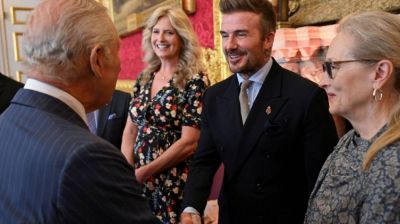 নাইটহুড উপাধিতে ভূষিত ডেভিড বেকহ্যাম