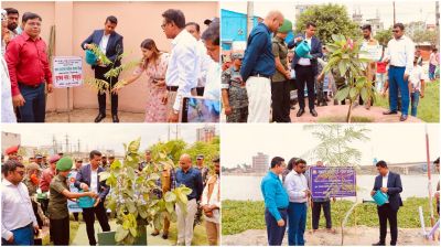 সোনারগাঁওয়ে ১০,০০০ তম বৃক্ষরোপণ করলেন নারায়ণগঞ্জ জেলা প্রশাসক