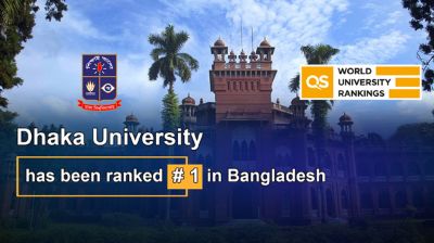 কিউএস বিশ্ব র‌্যাংকিংয়ে এবারও দেশসেরা ঢাকা বিশ্ববিদ্যালয়; বিশ্বে অবস্থান ৫৮৪