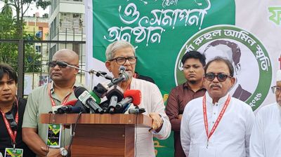 ক্রীড়াঙ্গন রাজনীতি মুক্ত হওয়া উচিত: মির্জা ফখরুল