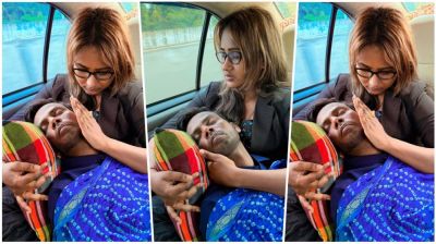 বগুড়ায় ছুটে গেলেন রিয়া মনি, হিরো আলমকে জড়িয়ে ধরলেন বুকে