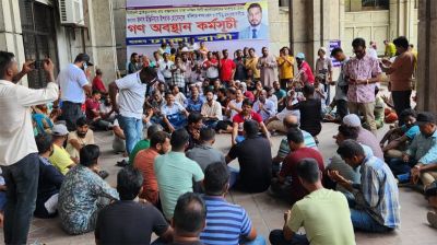 আজও তালাবদ্ধ ডিএসসিসির নগর ভবন