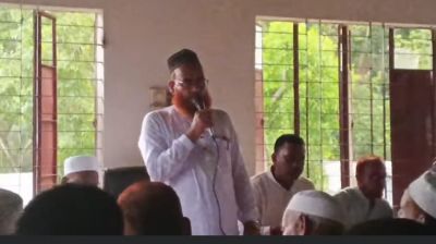 কমলনগরে ইউপি অফিসে বিএনপির মিটিং — সমালোচনা