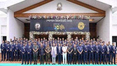 এসএসএফকে পেশাদারত্বের সঙ্গে কাজ করার আহ্বান প্রধান উপদেষ্টার