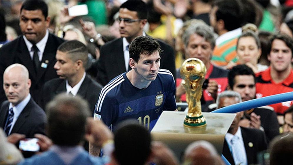 আর্জেন্টিনার সাথে মেসির নয় ফাইনাল